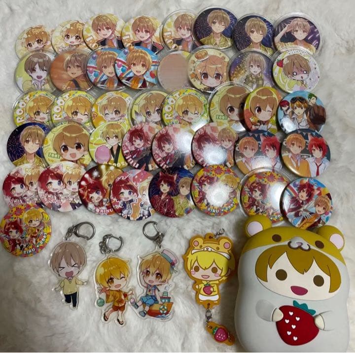 最終値下げ るぅとくん まとめ売り 缶バッジ アクキー - メルカリ