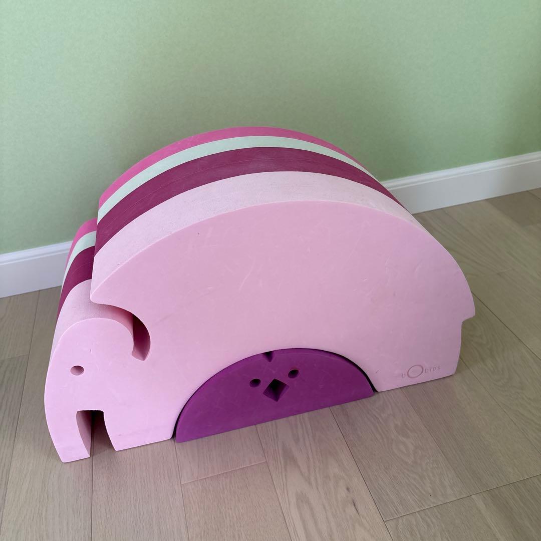 bobles ボブルス　ボーネルンド　ゾウ　チキン　セット　玩具 ピンク