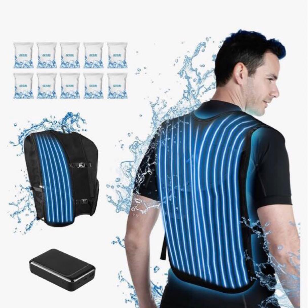 冷水ベスト　長時間　瞬間冷却　熱中症予防　2個セット割引あり