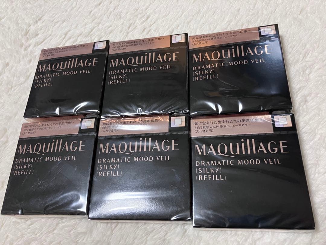 マキアージュ　ドラマティックムードヴェール　シルキー　レフィル　6個