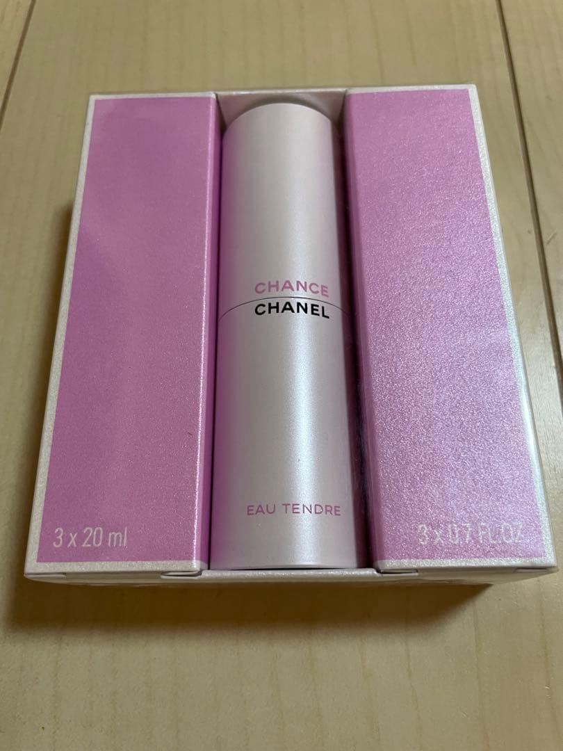 香水(女性用) CHANEL CHANCE Eau Tendre 3x20ml