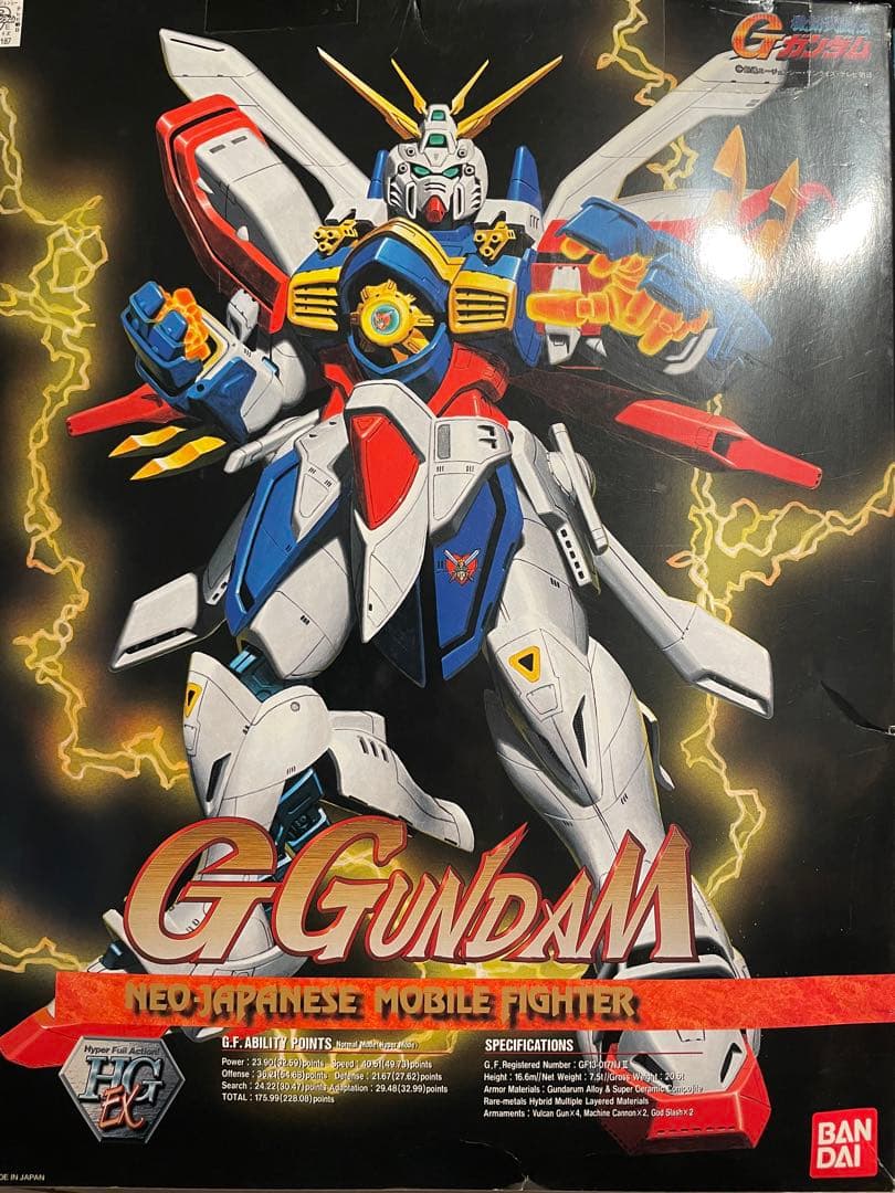 HGEX ゴッドガンダム 1/60 未組立品 ガンプラ