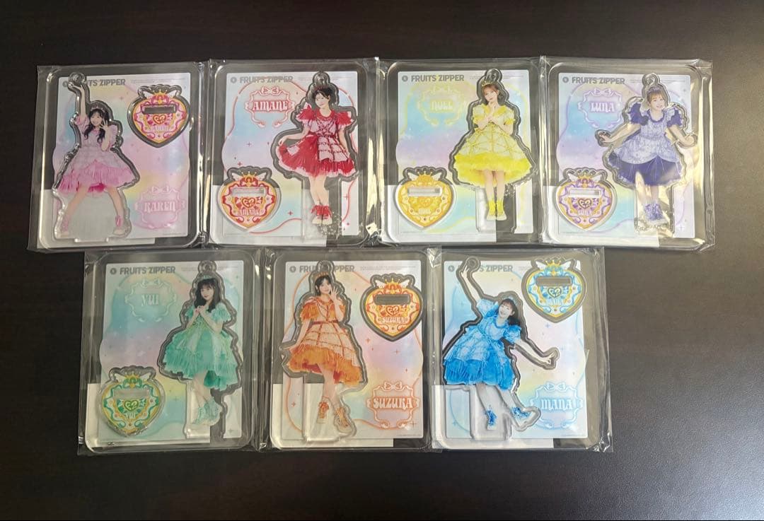 FRUITS ZIPPER アクリルスタンド FRUITS ZIPPER メンバー別アクスタ -AWARD costume edition-（全7種