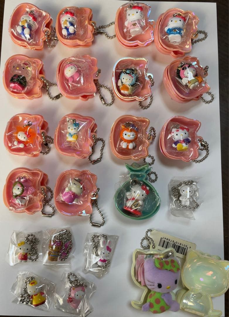 ハローキティ コレクターズマスコット スペシャルバージョン 他22個