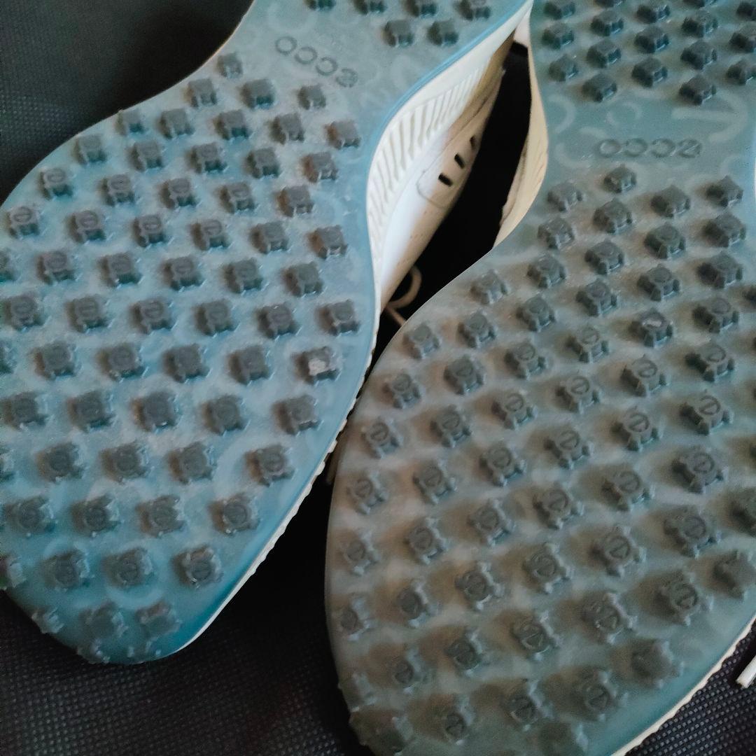 美品✨ecco エコー　ゴルフシューズ　39 24.5cm スパイクレス