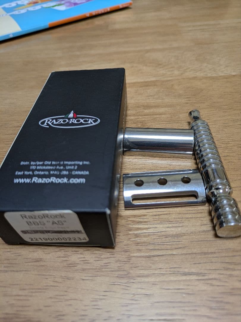 両刃カミソリ　ラゾロック　razorock BBS　スタンダード