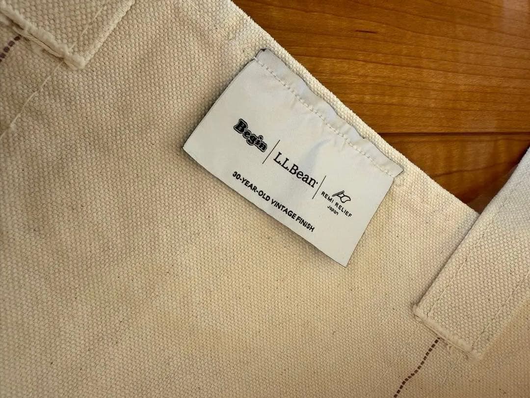 L.L.Bean×レミレリーフ×Begin トートバッグ