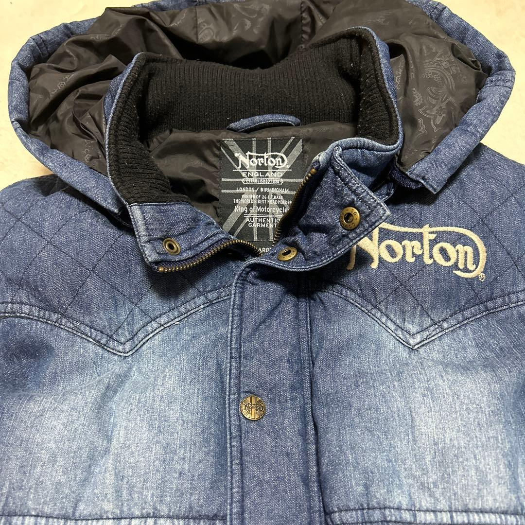 Norton フード付きダウンベスト