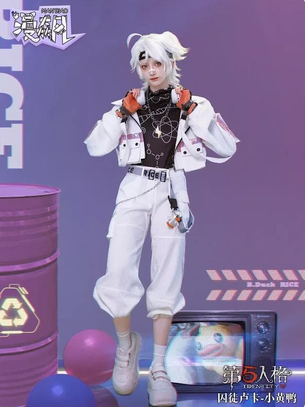 漫飆 第五人格×B․Duckコラボ 「囚人」(ルカ・バルサー) コスプレL198