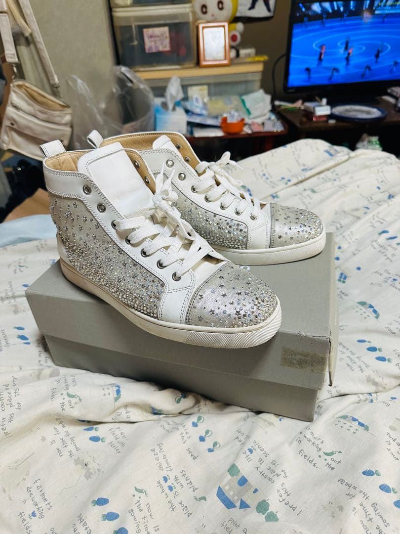 Christian Louboutin クリスチャンルブタン　ラメスニーカー42 楽天市場】ラメ（ブランドクリスチャンルブタン）（メンズ靴｜靴）の通販