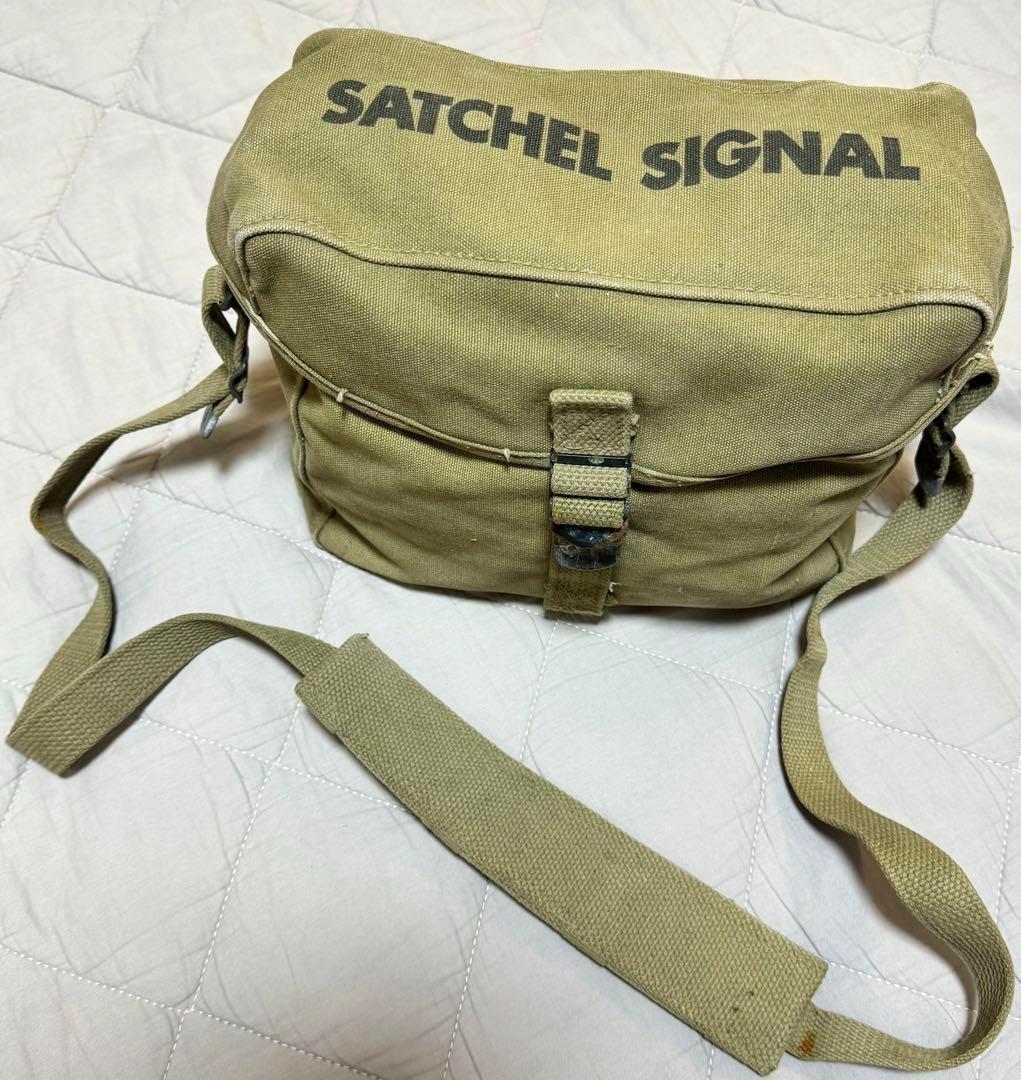 米軍 実物 シグナル サッチェル バッグ