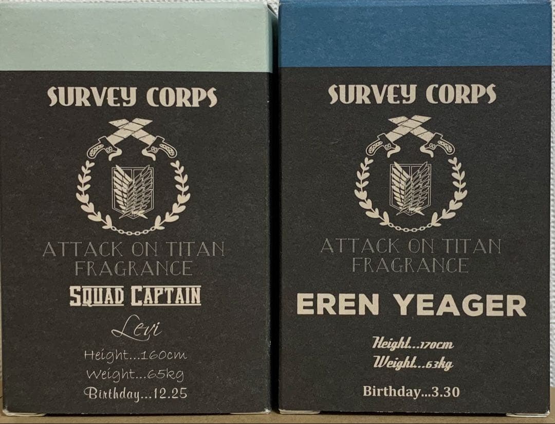 進撃の巨人　香水　エレン　リヴァイ