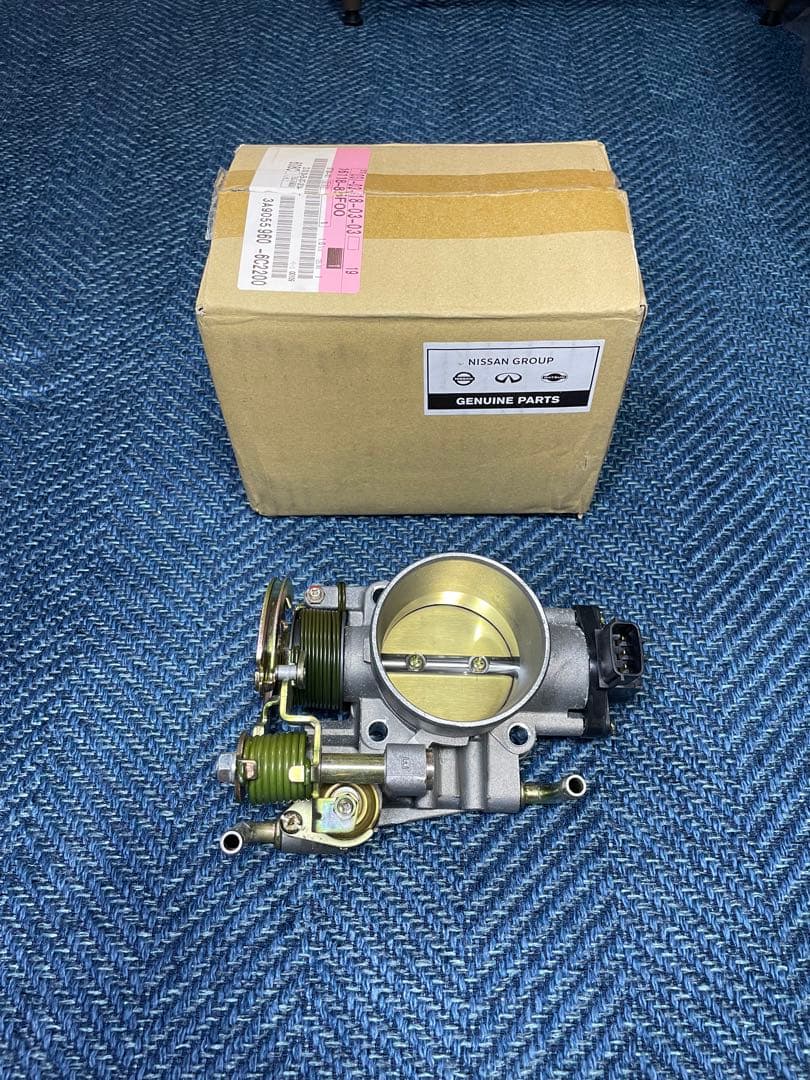 日産純正 S14 S15シルビア SR20DE スロットルボディ - メルカリ