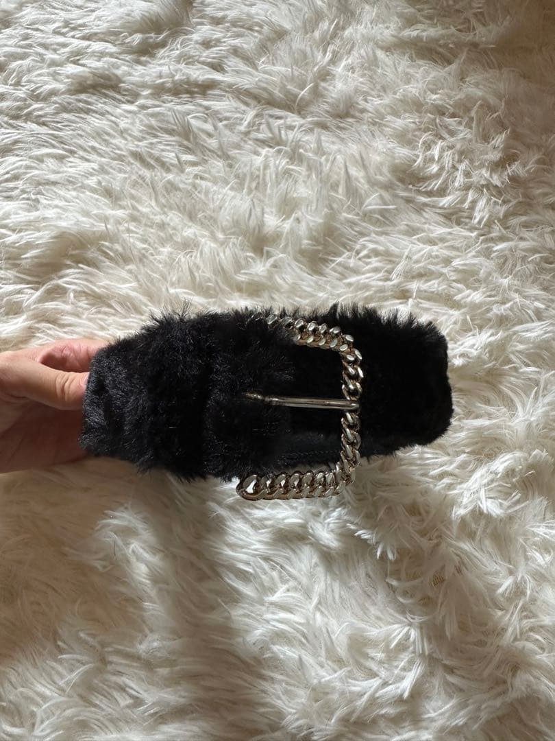 AFB ファーベルト 黒 - メルカリ