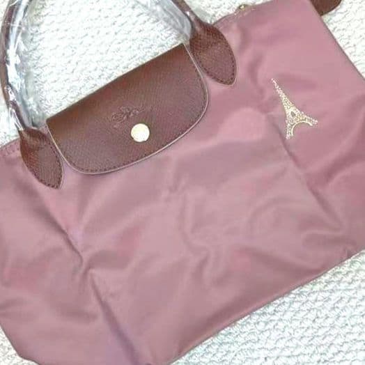 LONGCHAMP ピンク ハンドバッグ エッフェル塔刺繍 Amazon | [ロンシャン] レディース 1621 319 ES P44 Rose Pink