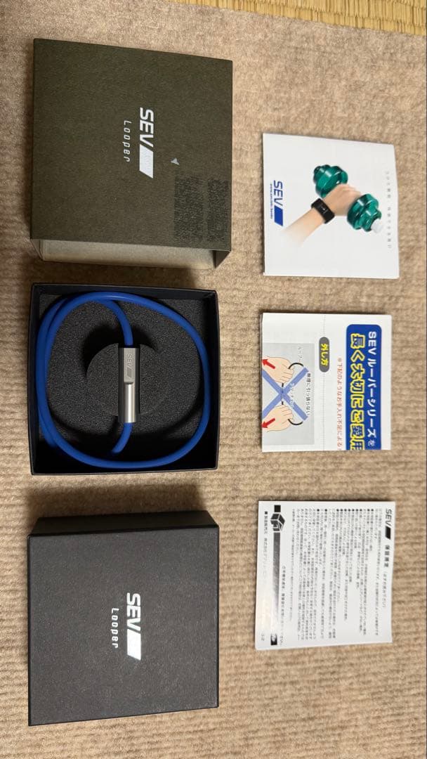 SEV Looper PD8 M ネックレス 青