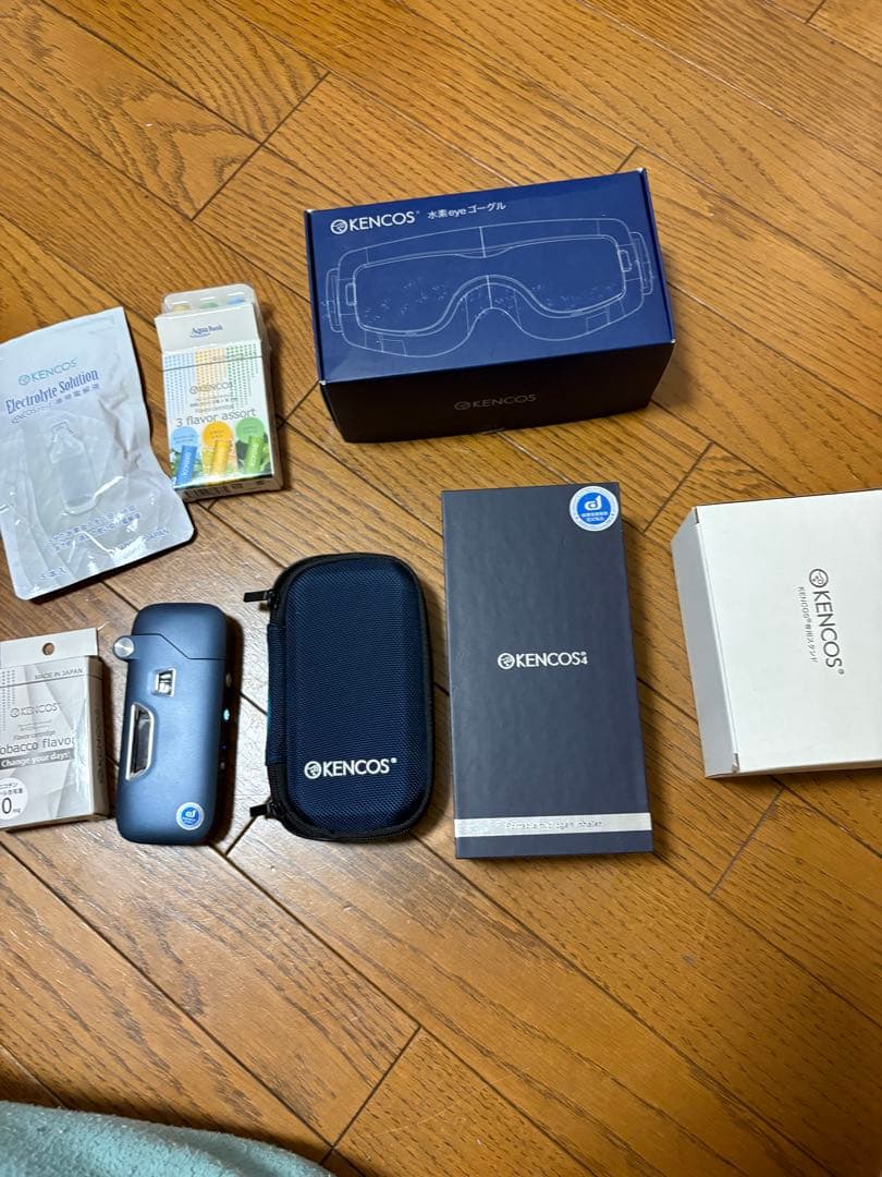KENCOS フレーバーデバイス 本体と付属品