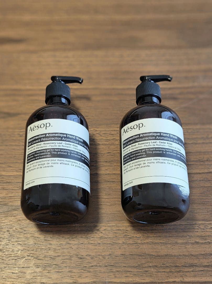 Aesop イソップ レスレクション ハンドウォッシュ 500ml 2本セット