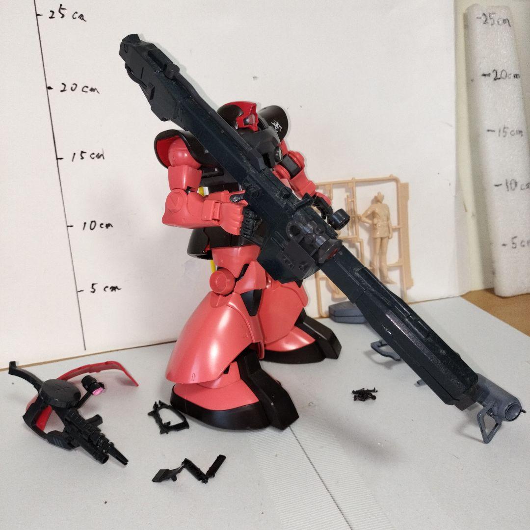 孫*空様 MG 1/100 シャア専用リック・ドム 塗装完成品 プレバン限定 ガ