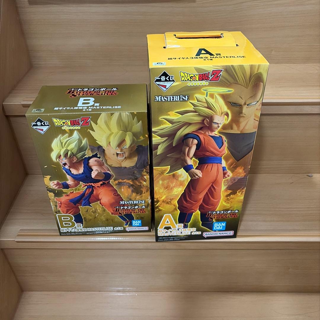 一番くじ ドラゴンボール A賞　超サイヤ人3 B賞　孫悟空