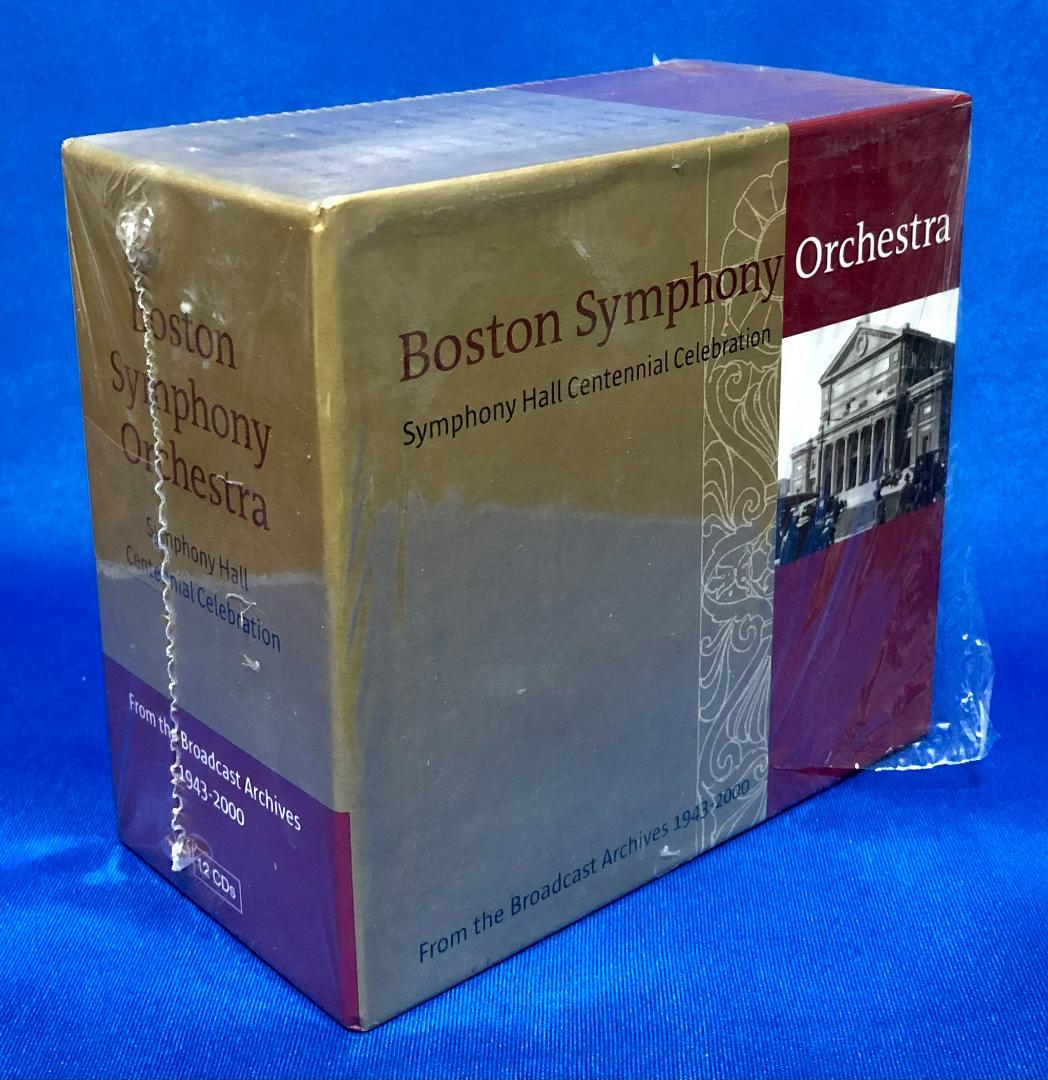 【自主制作盤】ボストン交響楽団★1943-2000年放送録音集 12CD-BOX 自主制作盤】ボストン交響楽団☆1943-2000年放送録音集 12CD-BOX 🎆