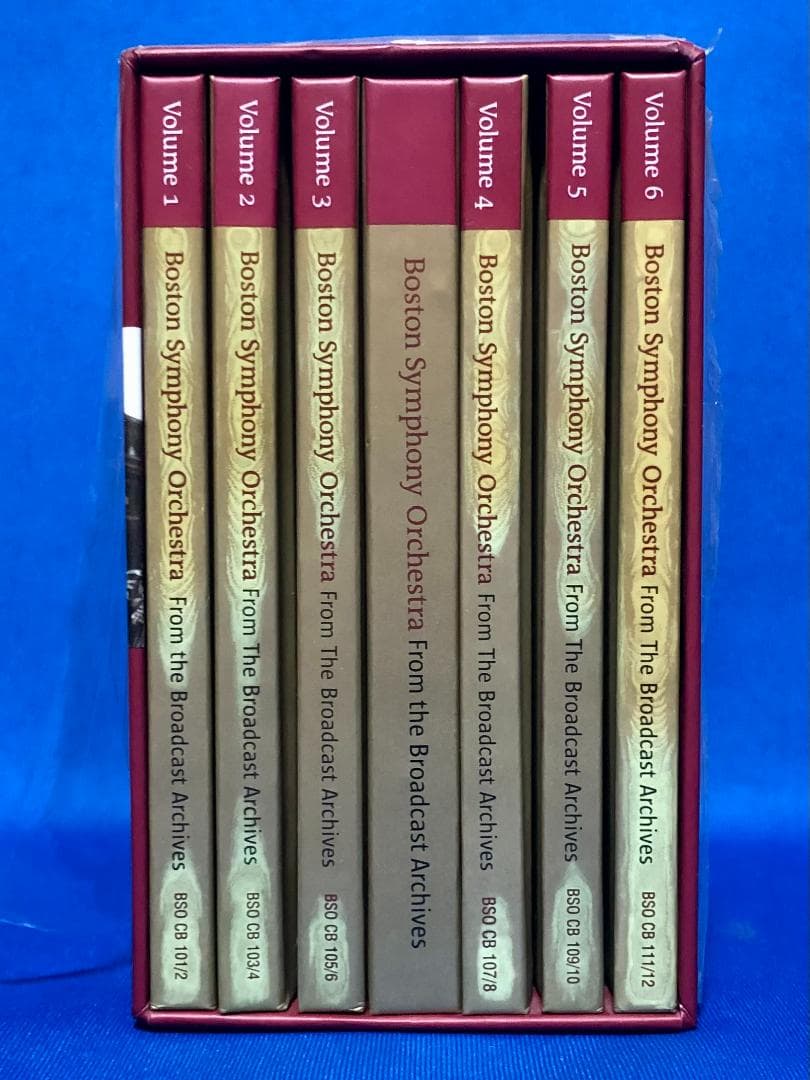 自主制作盤】ボストン交響楽団☆1943-2000年放送録音集 12CD-BOX 🎆