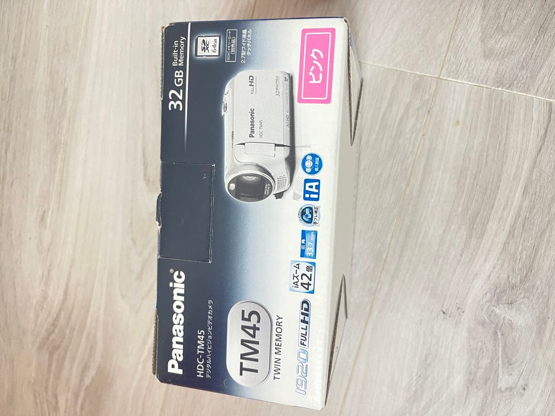 Panasonic TM45 ビデオカメラ 32GB ピンク