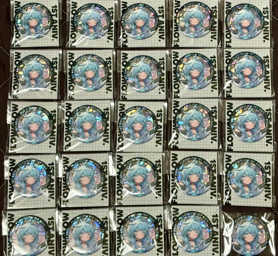 FLOW GLOW 水宮枢 1周年 缶バッジ 25点 - メルカリ