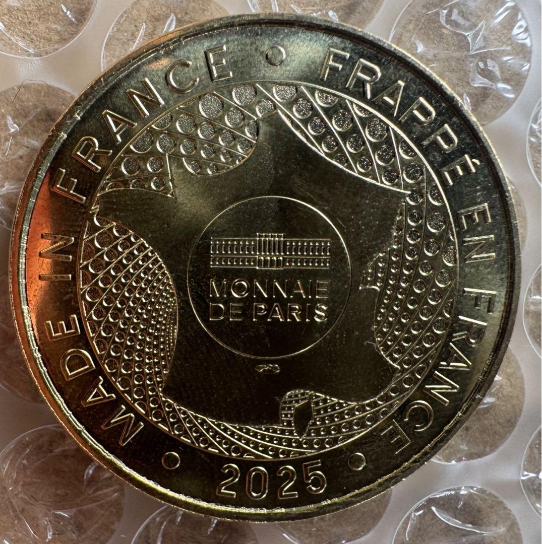 EXPO2025 大阪万博 会場限定 フランス館 記念コイン メダル パビリオン