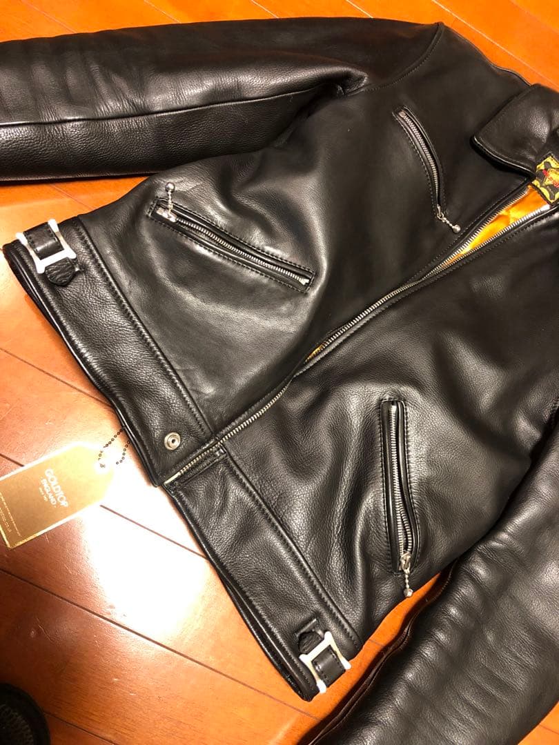T*Z様 GOLDTOP シングルライダース 英国製 36 美品 - メルカリ