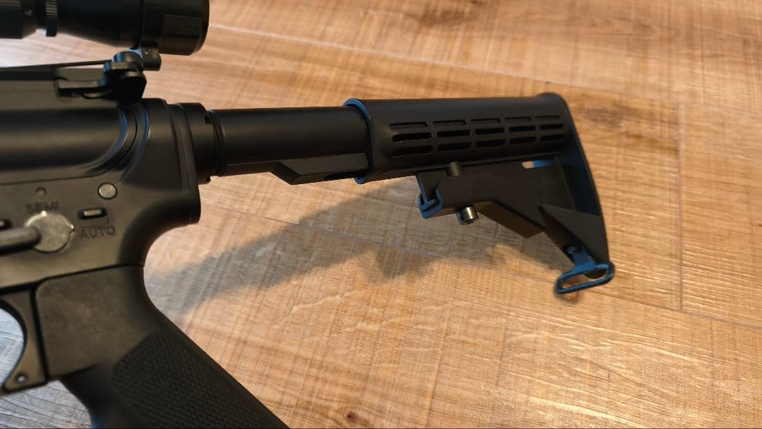 S＆T M4A1 ガスブローバック バイポッド＋スコープ付き - メルカリ