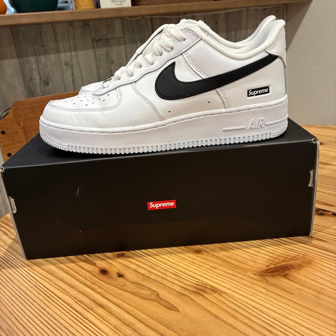 Supreme × Nike Air Force 1 27cm 箱付