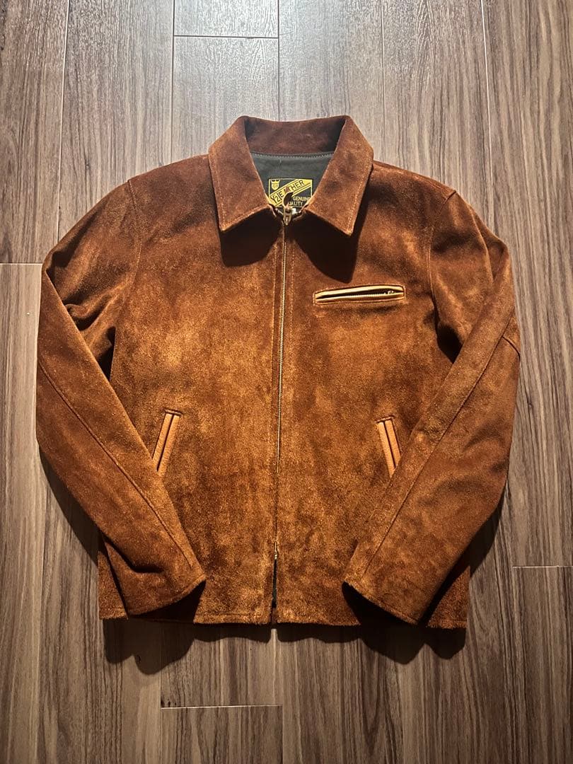 Y'2 LEATHER ワイツーレザー　TR-65 スエード　レザージャケット Y'2 LEATHER（ワイツーレザー）STEER SUEDE SINGLE RIDERS（ステア