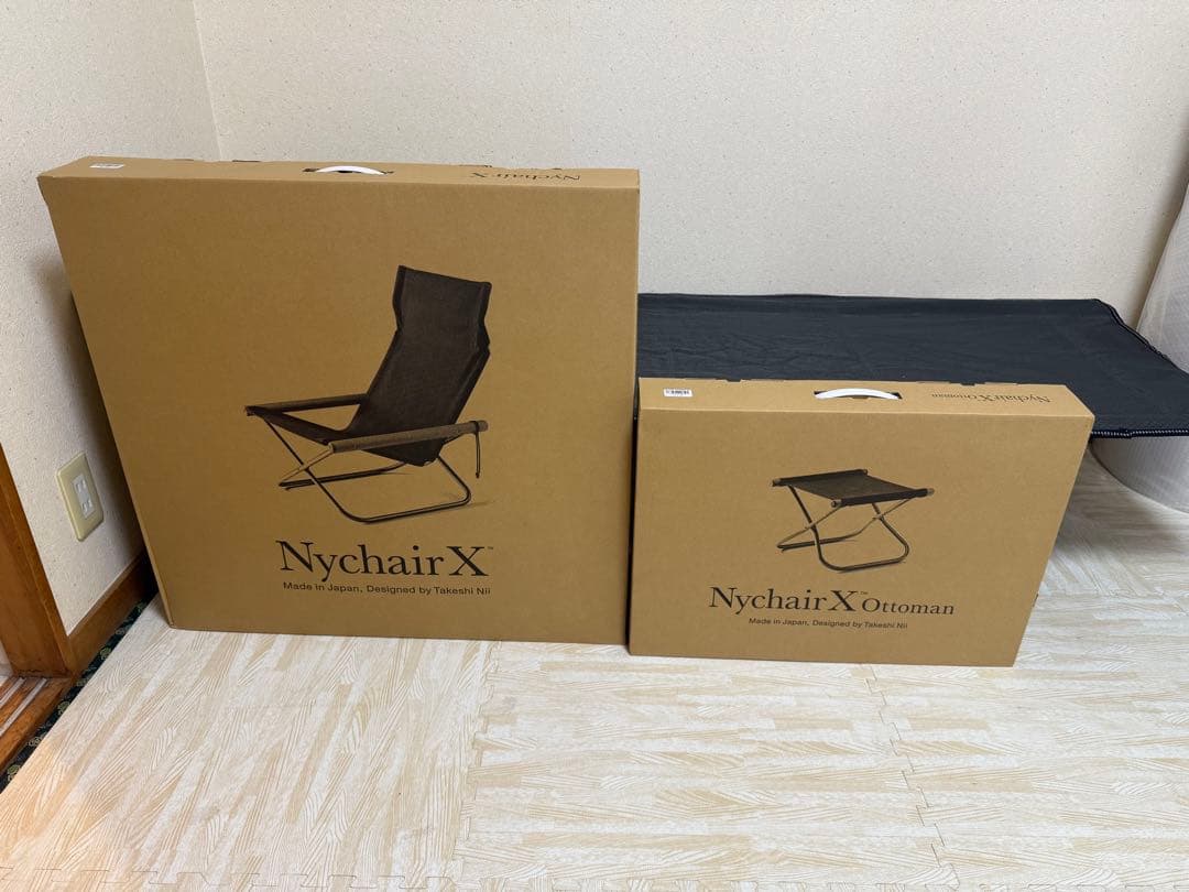 新品 未使用　ニーチェアX 「NY-103+NY-118 」ホワイト