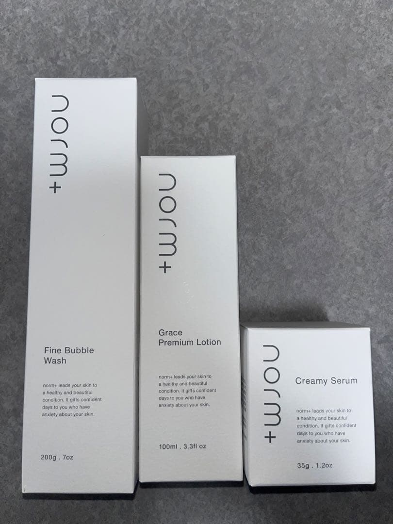 norm＋ デイリーケア3点セット ノームプラス 化粧水 美容液