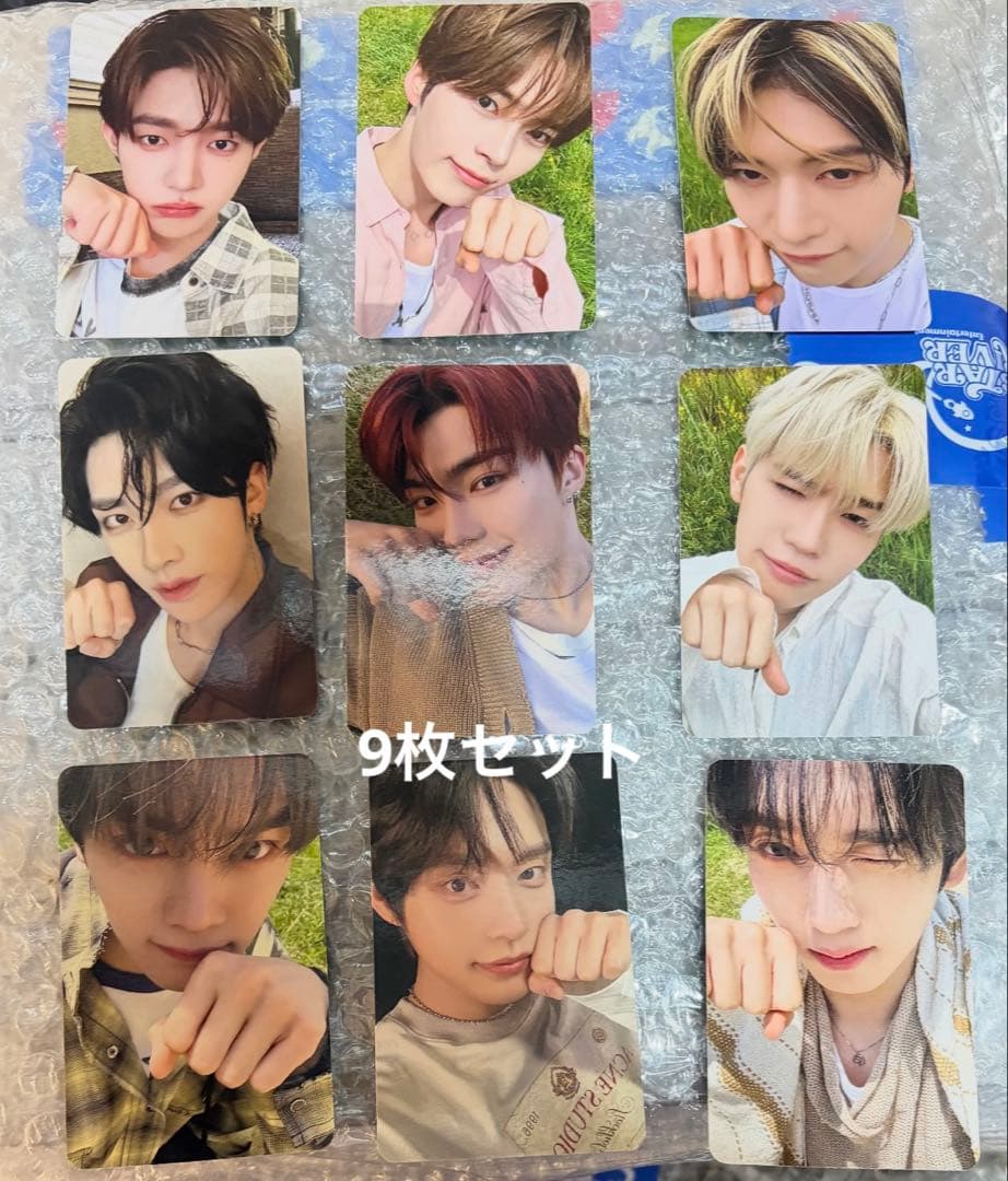 ZB1 NEVERSAYNEVER star サイン会トレカ9枚セット