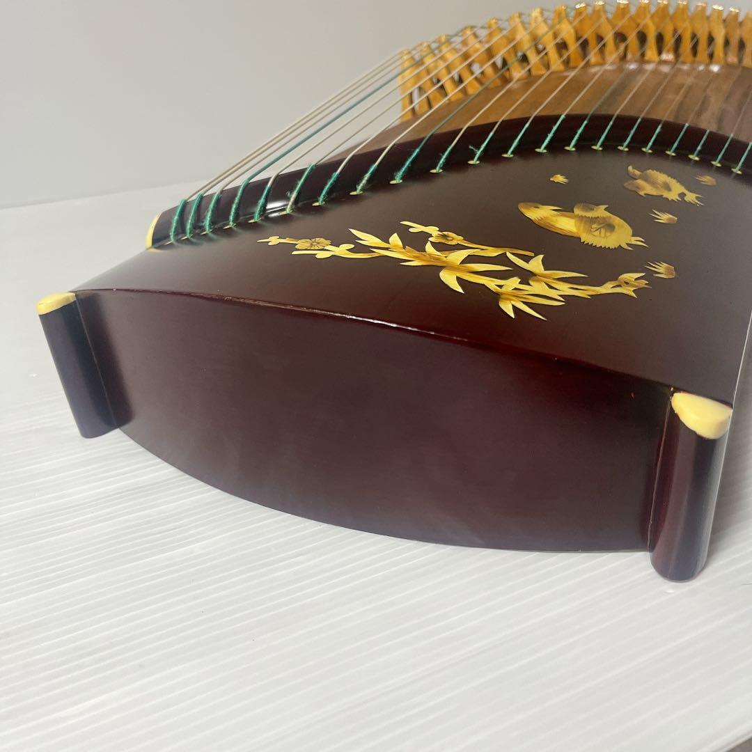 古箏 21弦 グーチェン こそう 中国 伝統 弦楽器 民族楽器 - メルカリ