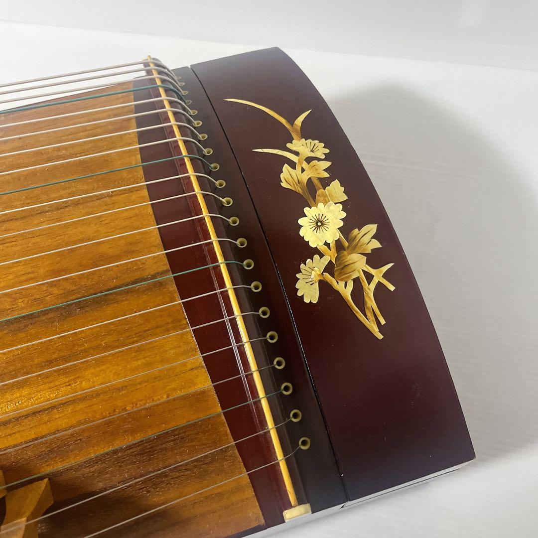 古箏 21弦 グーチェン こそう 中国 伝統 弦楽器 民族楽器 - メルカリ