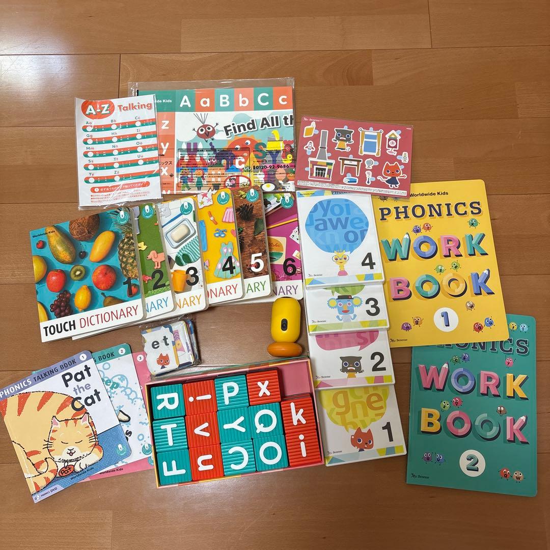 ワールドワイドキッズ　タッチディクショナリー　フォニックス　ベネッセ h2922（く)【最新版】 ベネッセ ワールドワイドキッズイングリッシュ