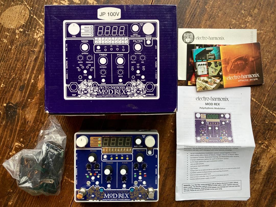 美品 electro-harmonix MOD REX ポリリズム
