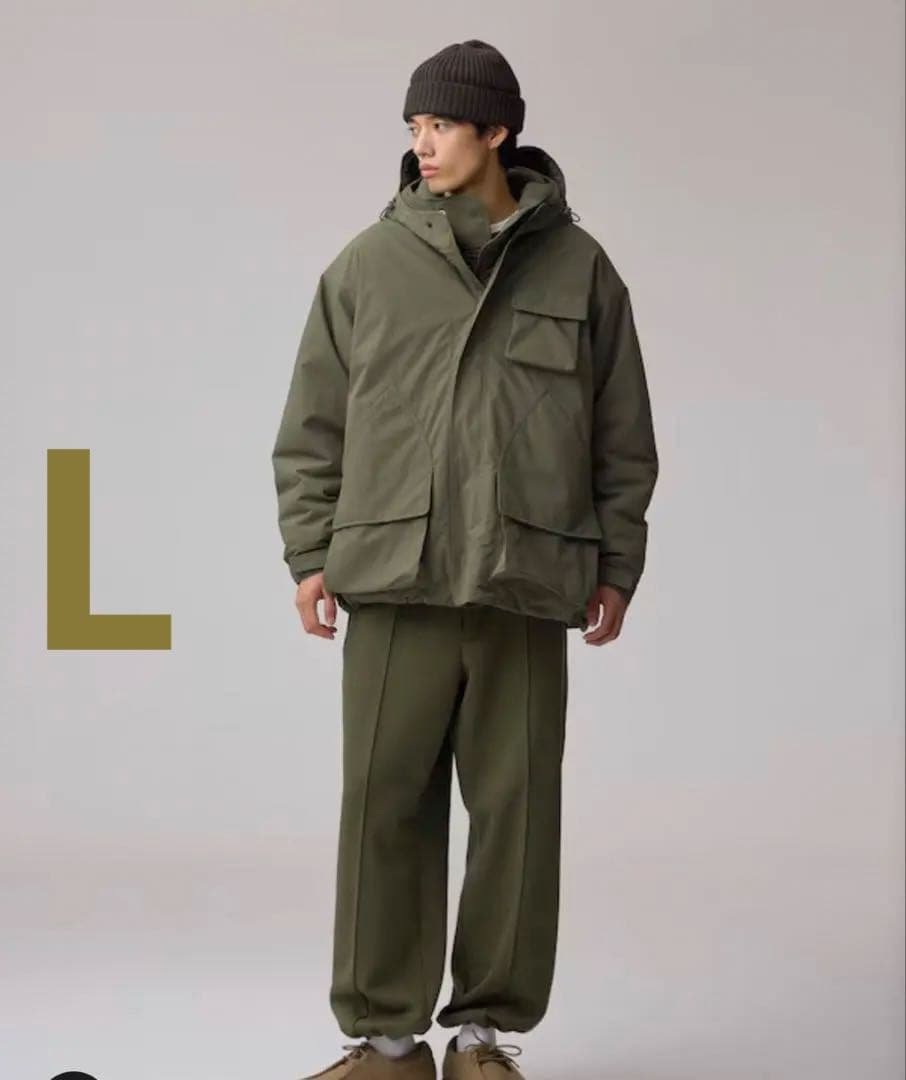 パデッドシェルパーカ ENGINEERED GARMENTS Lサイズ　オリーブ