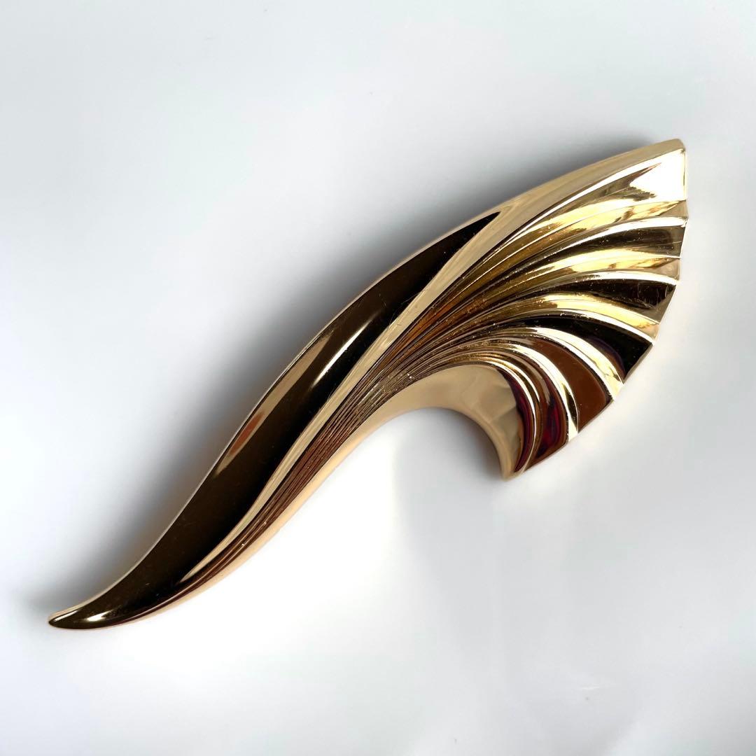 Christian Dior ディオール ヴィンテージ ゴールド ブローチ - メルカリ