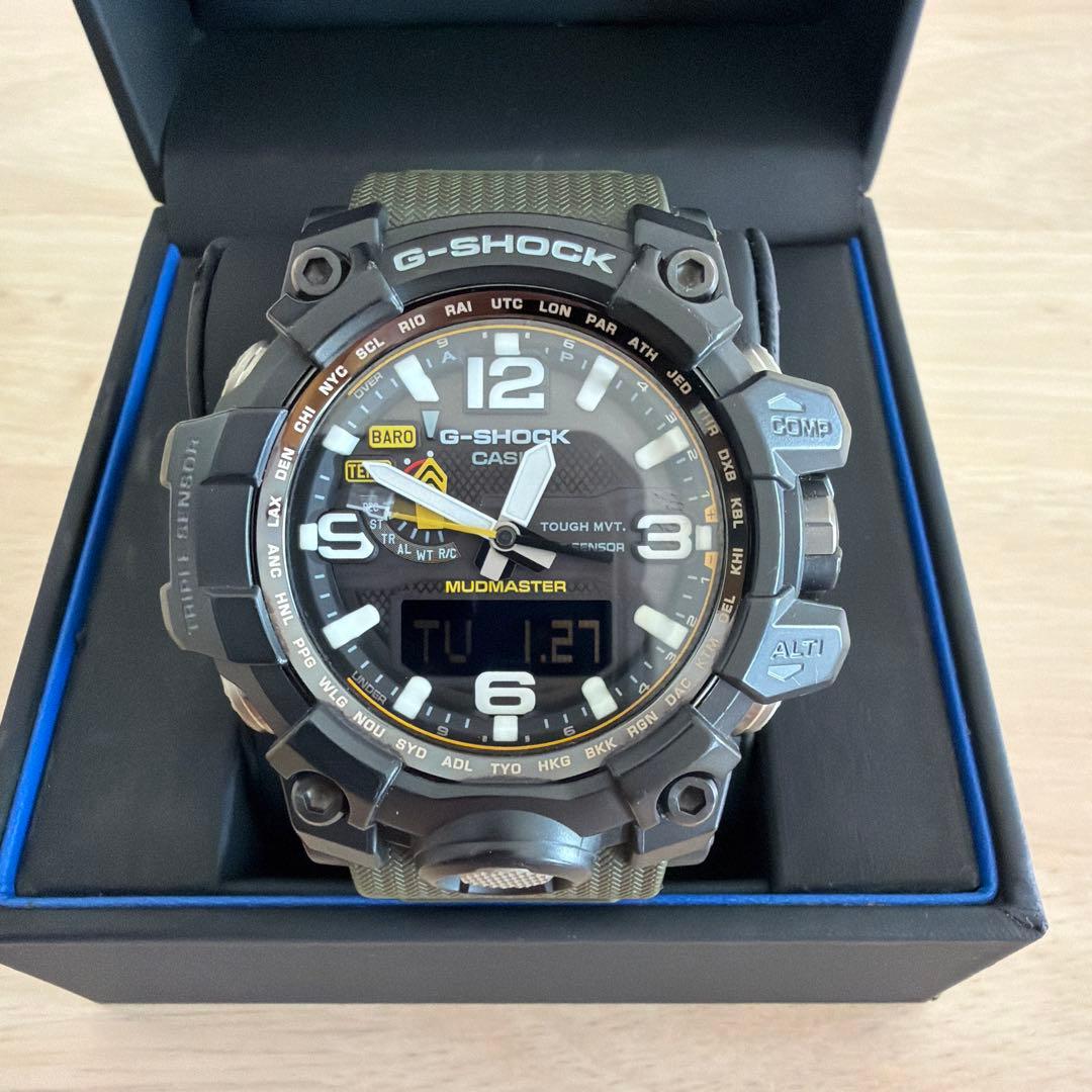 【極美品】カシオG-SHOCK /GWGー1000ー1A3JF電波ソーラー