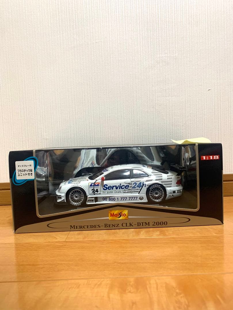 ミニカー Maisto Mercedes-Benz CLK-DTM 2000 1/18