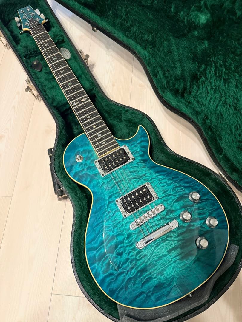 GMP guitars キルトトップ　レスポール　ハイエンド