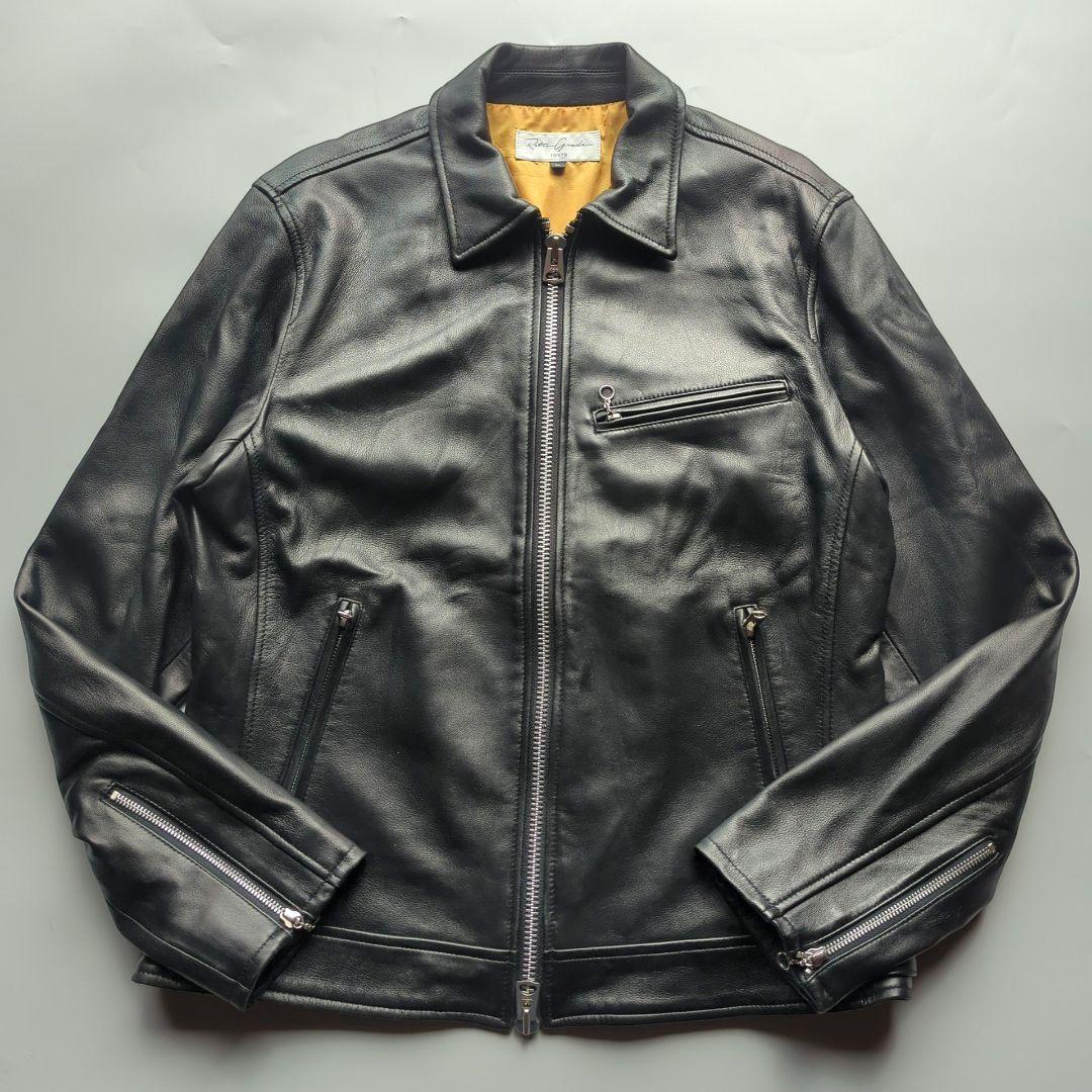 RETROGRADE ＸＬ 上野商会 ラムレザー トラッカージャケット JOURNAL STANDARD（ジャーナルスタンダード） ブルゾン アウター NZ