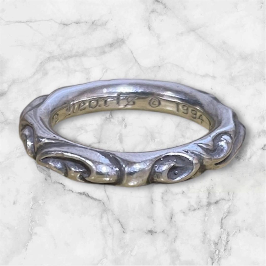 CHROME HEARTS クロムハーツ スクロール バンド リング 20号 - メルカリ