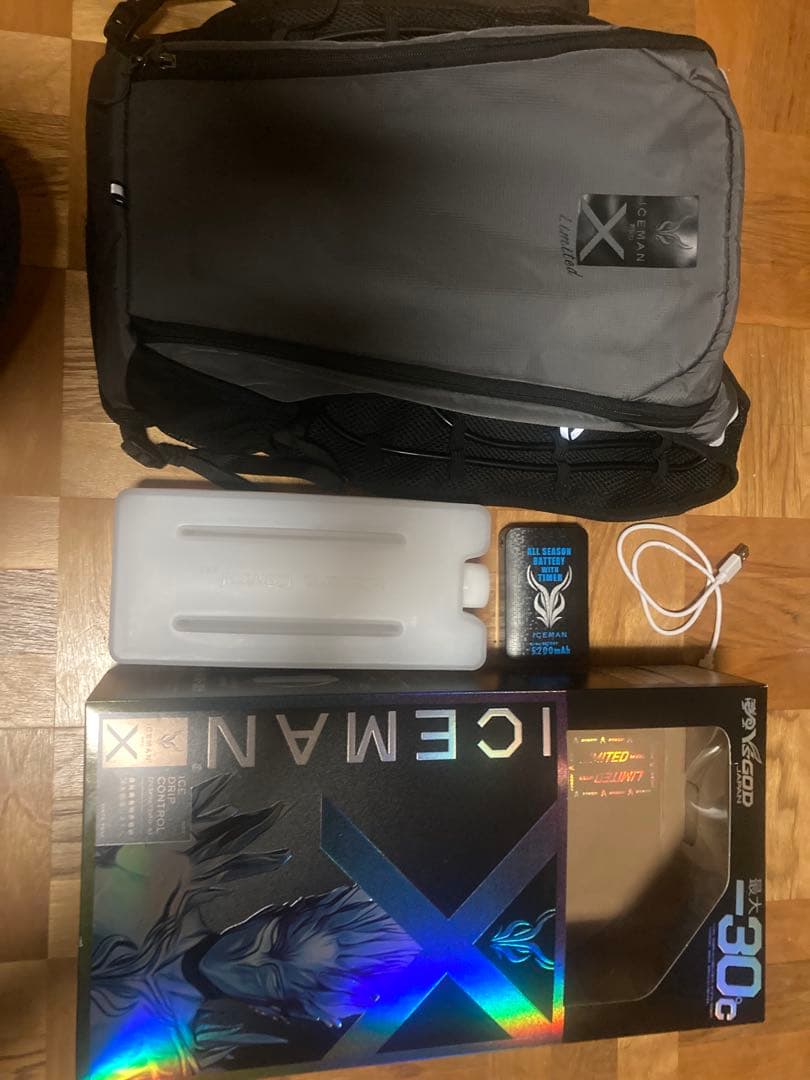 美品 アイスマン PRO-X2 スチールグレー