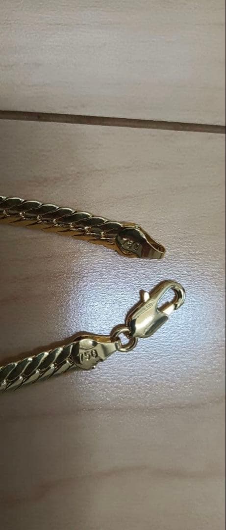 遺品整理 750刻印ネックレス - メルカリ