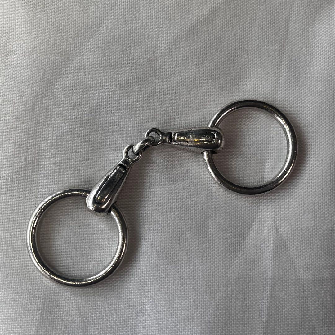 HERMES エルメス ヴィンテージ キーリング ホースビットキーホルダー